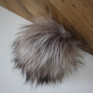 LUX STORM | Faux Fur Pom Pom, Beanie pom poms, Fur poms, Hat pom pom