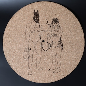 Death Grips - The Money Store Cork Turntable Slip Mats for Vinyl/Records - Laser Cut and Engraved