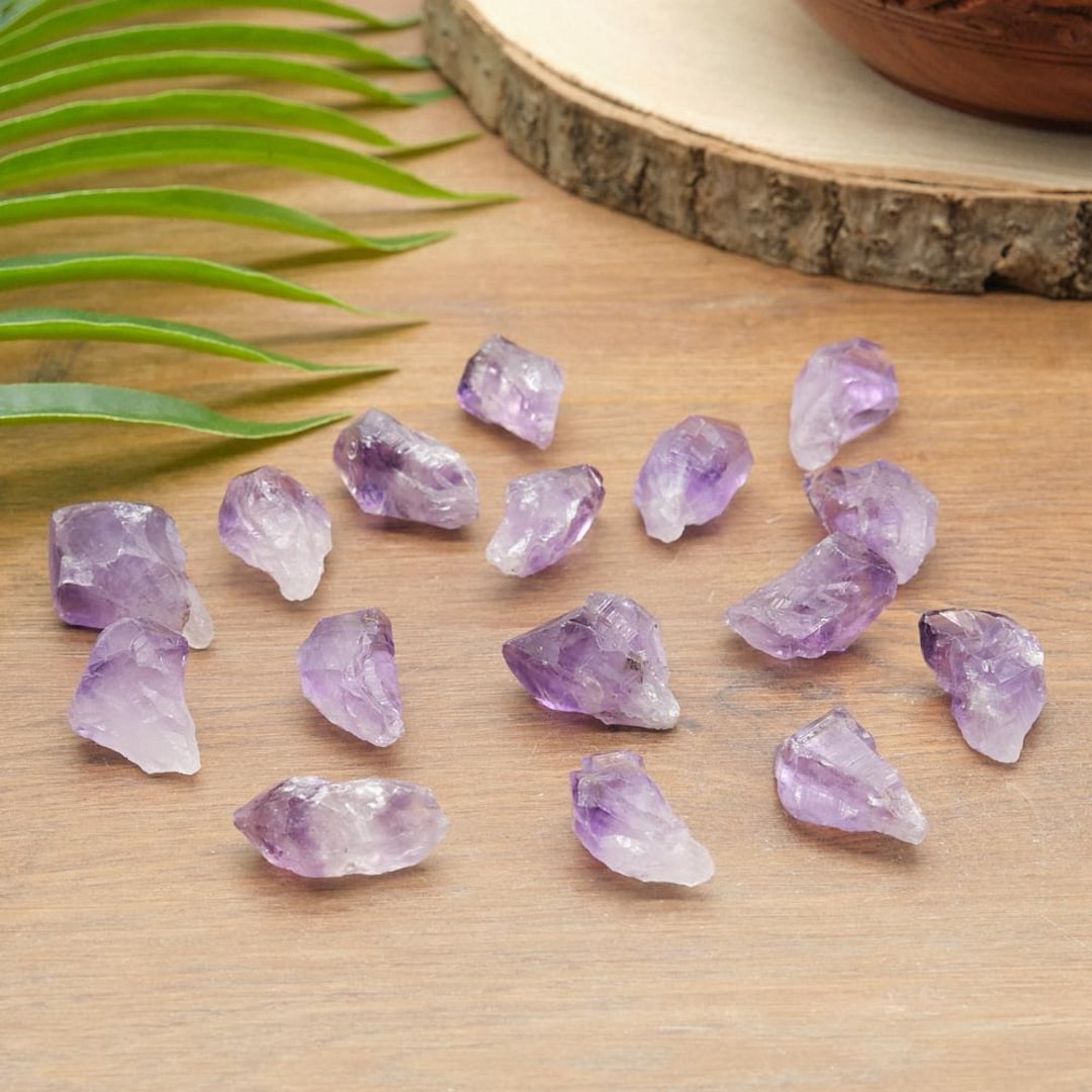 Rough Mini Amethyst Points High Grade Raw Natural Crystal Healing Stone ...