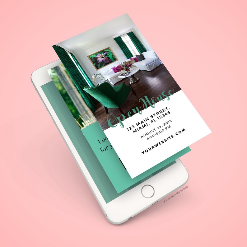 50 Custom Real Estate Social Media Templates Canva Templates Etsy