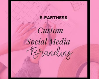 Custom Facebook Cover, Twitter Banner and Instagram Avatar | Social Media Branding