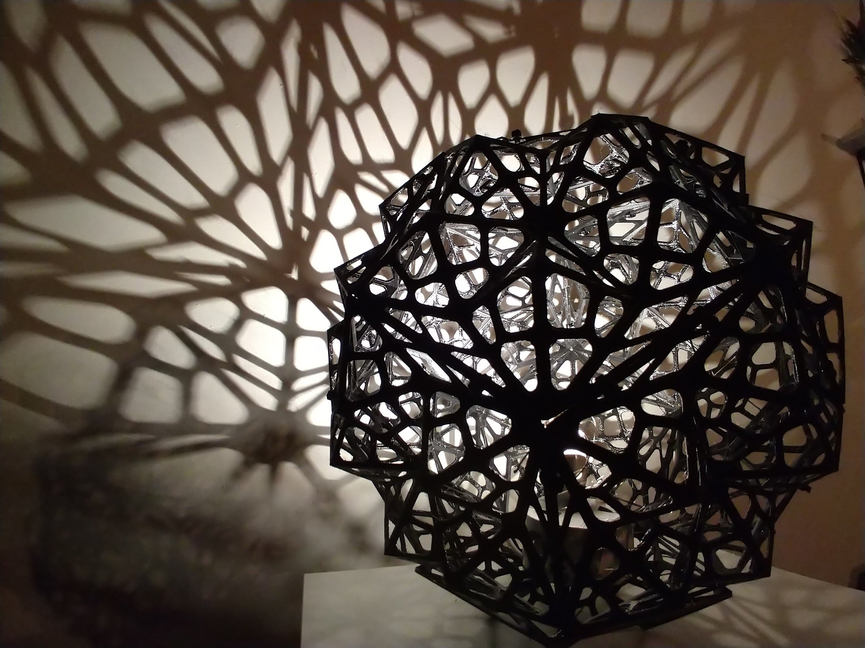 12-sided-shadow-lamp-shade-sacred-geometry-voronoi-pattern-etsy