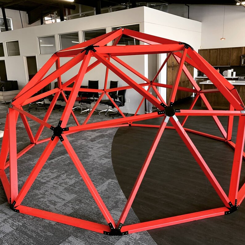 2V Geodesic Dome Hub Brackets DIY Kit Metal Connectors to Etsy