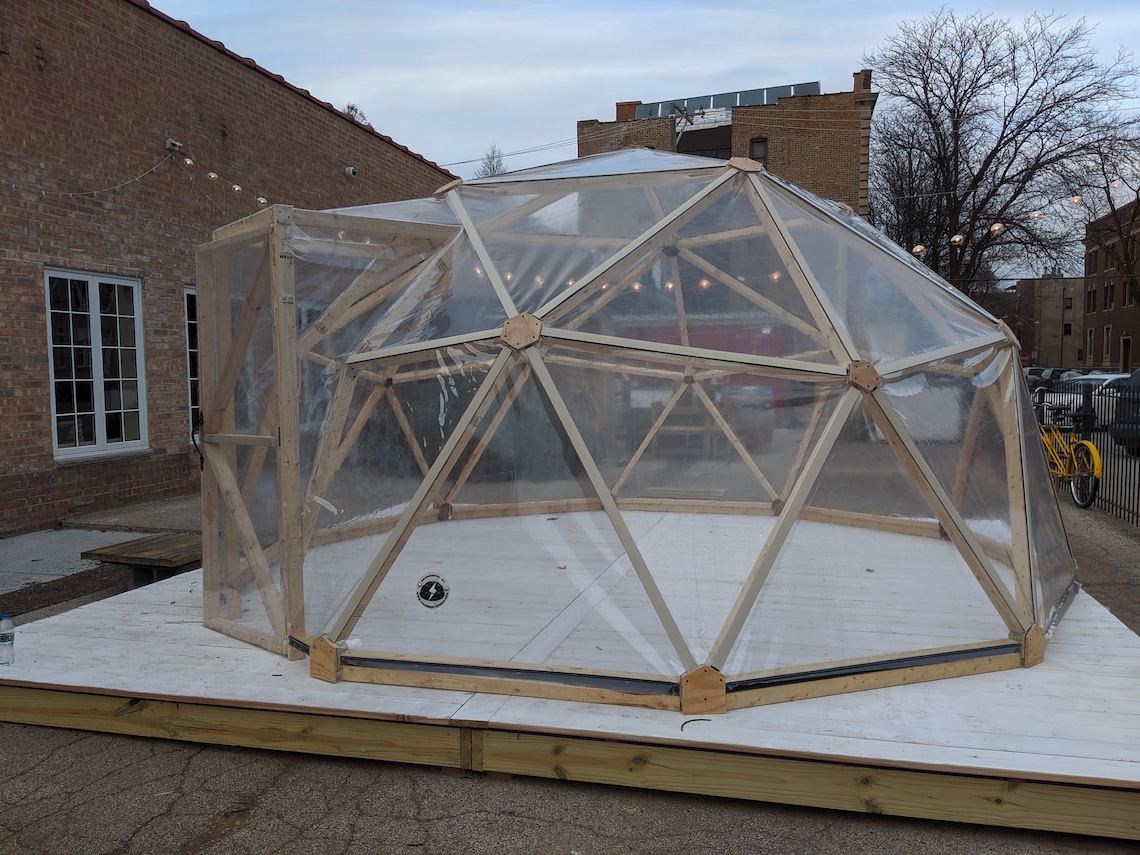 2V Geodesic Dome Hub Brackets DIY Kit Metal Connectors to Etsy