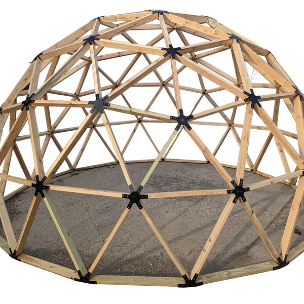 3V Geodesic Dome Hub Kit: Metal Connectors for DIY Dome Frame