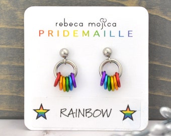 LGBTQ Rainbow Pride - Tiny Earring