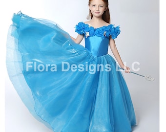 Cinderella costume Cinderella girl dress princess dress