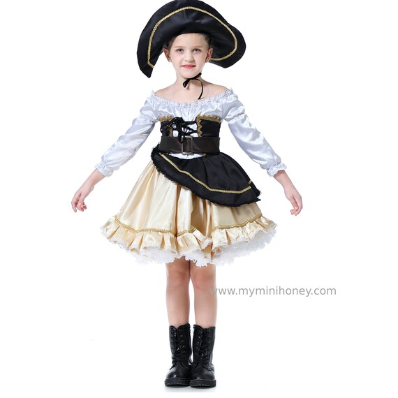 Luxury Pirate Costume Kids Girls Pirate Costume Pirate Costume Toddler Pirate Costume For Disney Cruise Pirate Birthday Dress