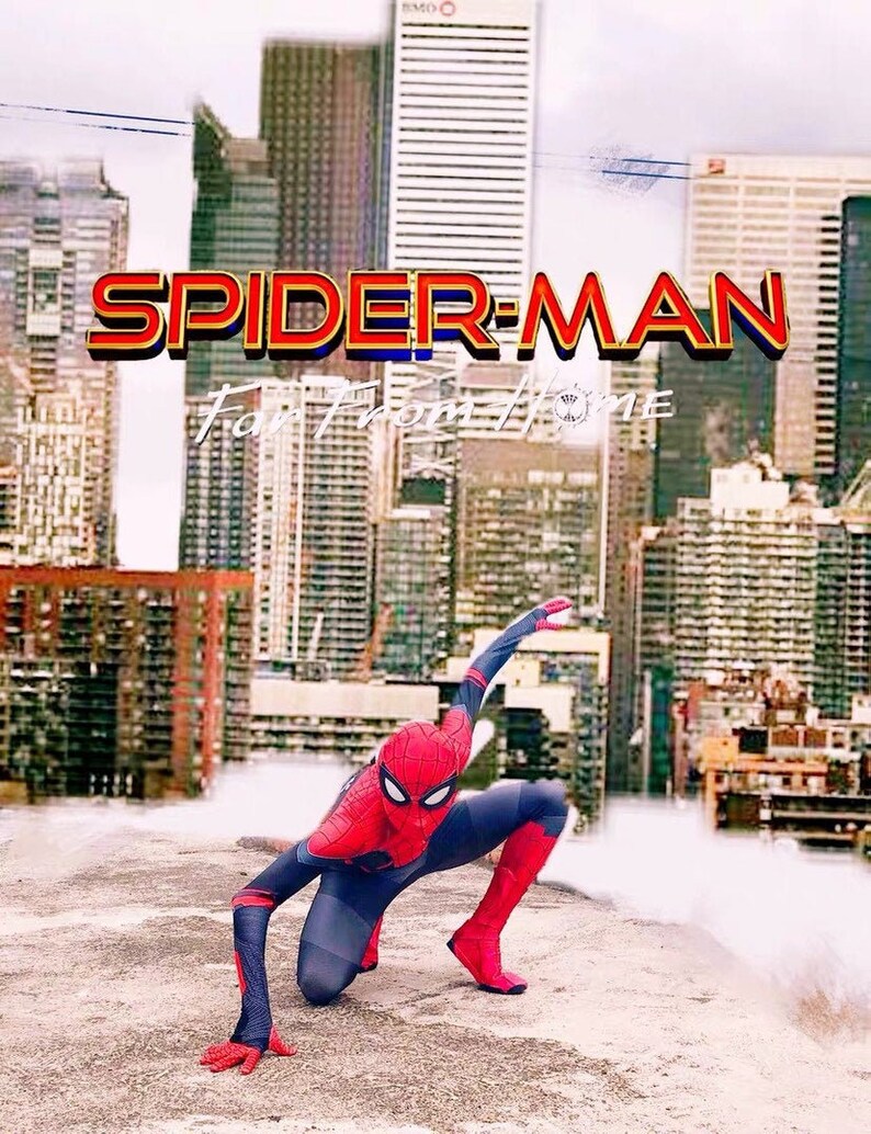 Spiderman Far From Home suit Spiderman Costume adult Spiderman costume men spiderman cosplay