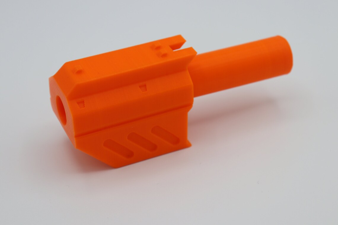 Knockout Barrel Extension Brass/Angled Style Etsy