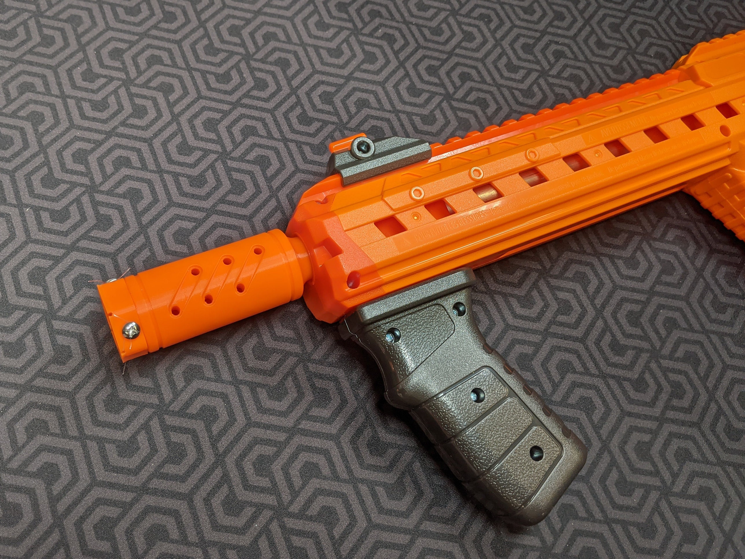 Bolt action nexus. Meant for playing support but Scar is slowing down darts  a little too much, any fix? Has a OOD Stryker Scar : r/Nerf