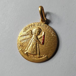 Saint Cristopher - blood group pendant