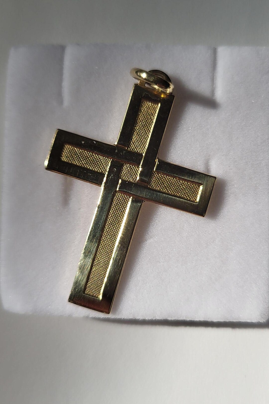 Simpol Cross Simple Cross Pendant 4cm - Etsy