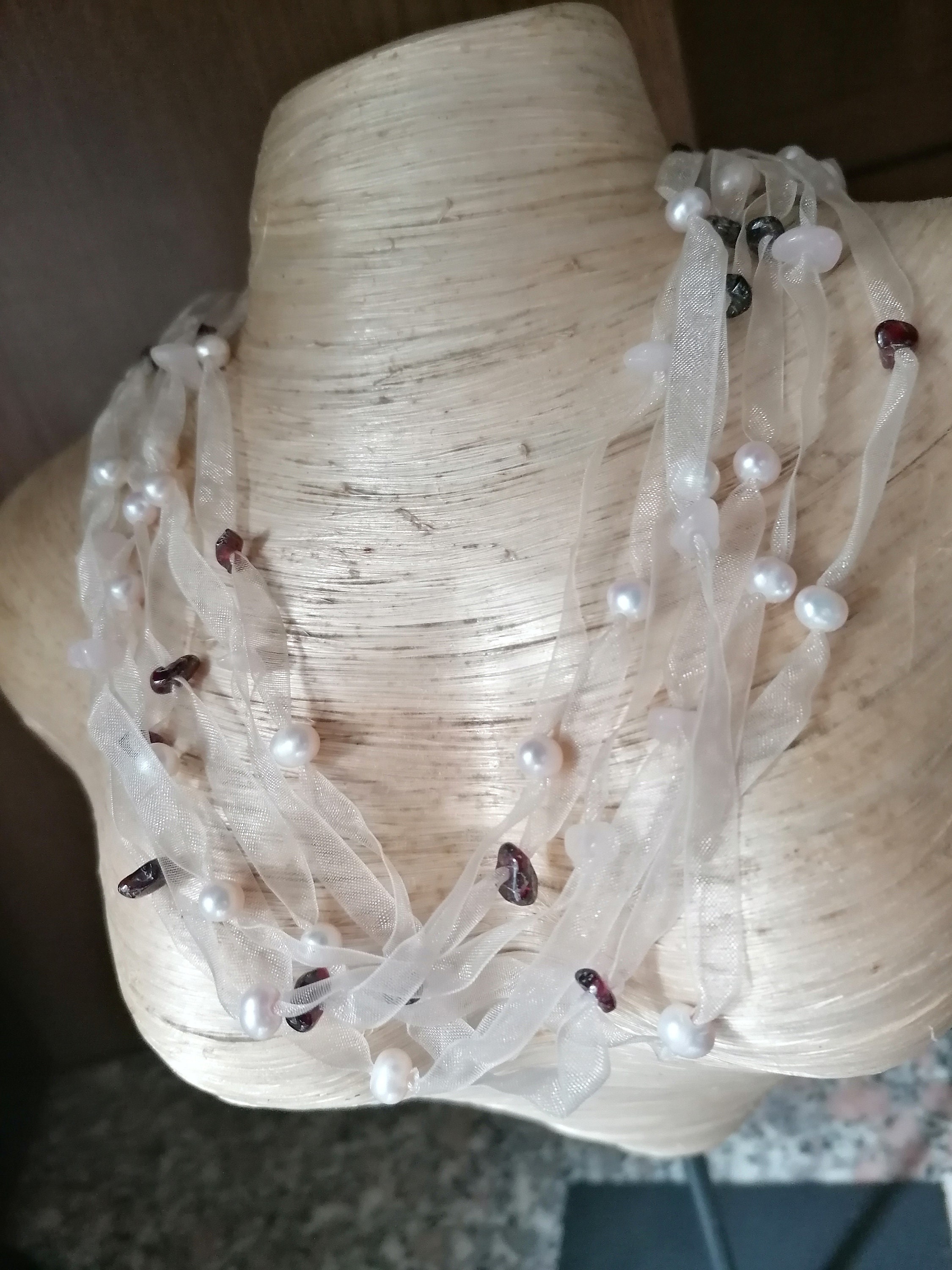 Collana Lunga Con Ciondolo Piuma In Argento – Catenina 64 Cm – In Sacchetto Regalo In Organza – Regalo Per Amica O Per Sé