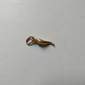 Horn in gold 1cm
