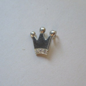 Crown in silver handmade. Customizable