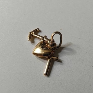 Pendant anchor, heart, cross