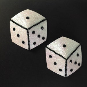 High Rollers Roll The Dice Lucky Craft Foam Pasties