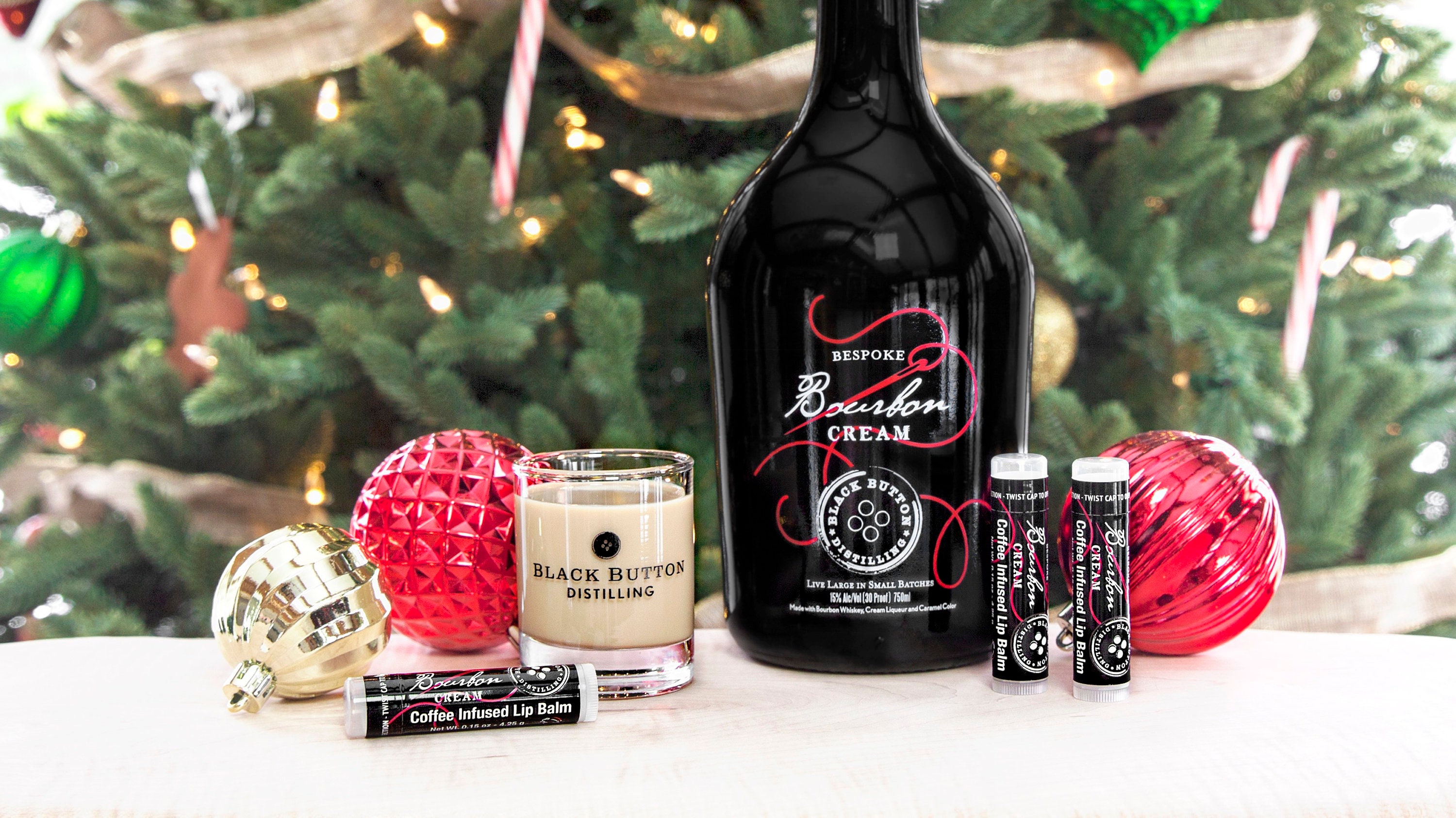 Bourbon Cream coffee infused lip balm