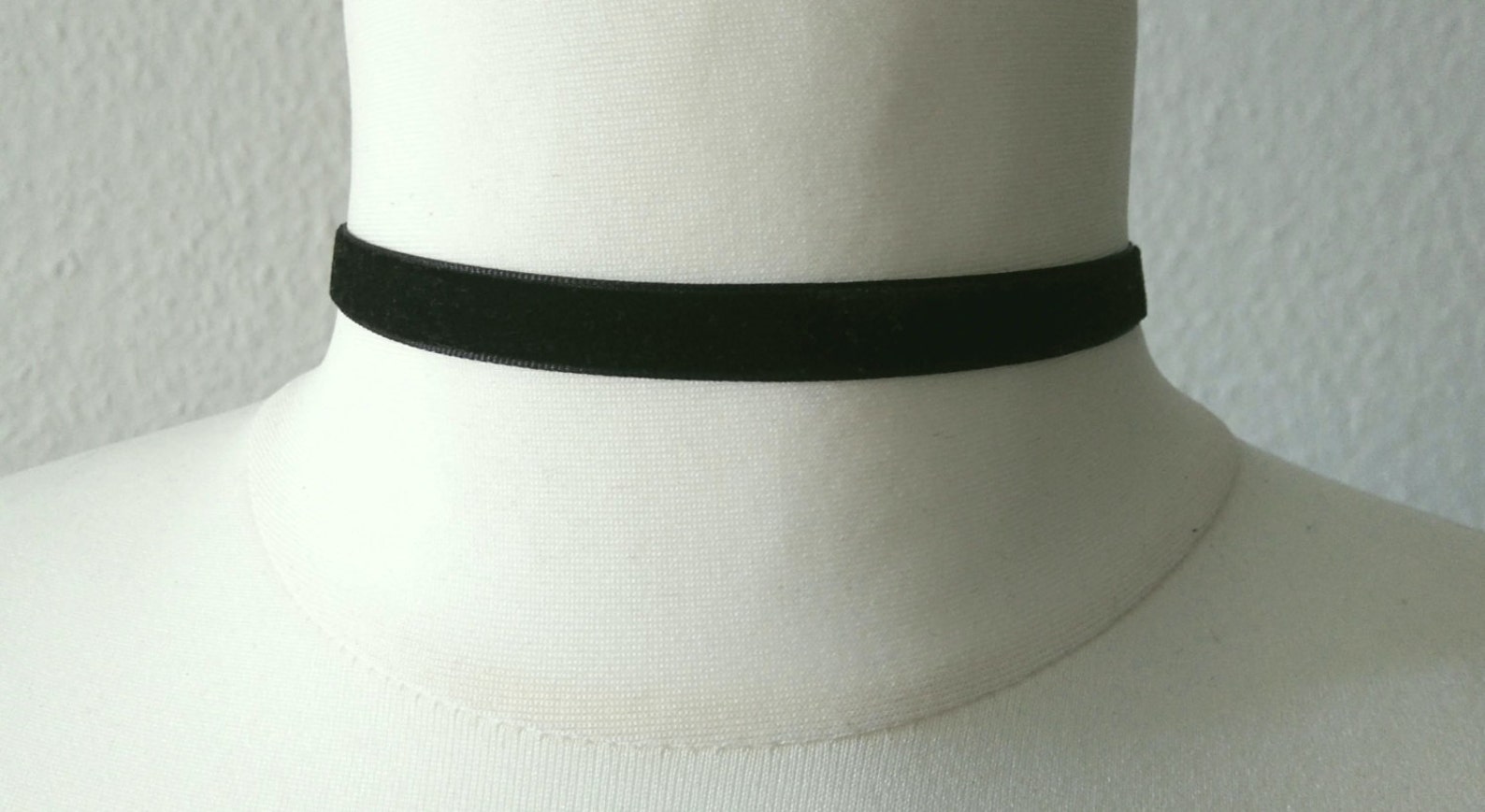 Black Velvet Choker, Black Choker, 90s Choker, Black Choker Necklace ...
