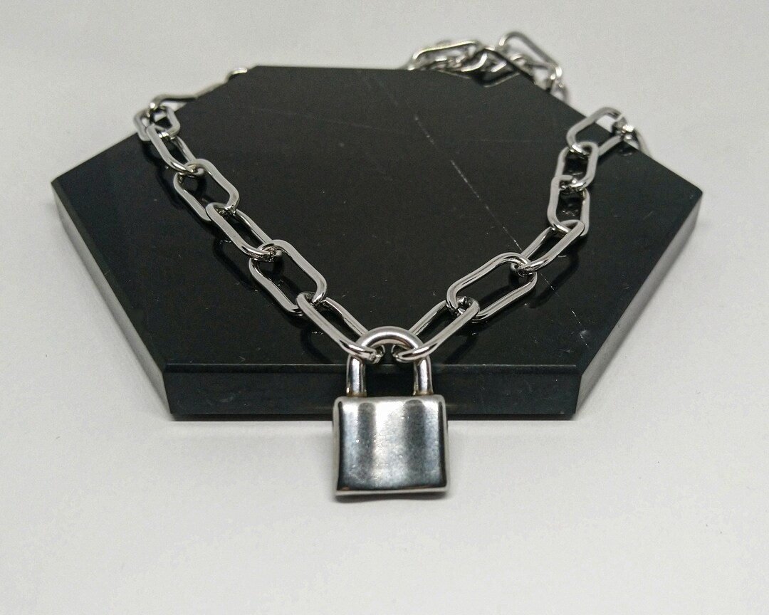 関送込 OHTNYC PADLOCK MIXED CHAIN NECKLACE PADLOCK MIXED CHAIN NECKLACE – OHTNYC