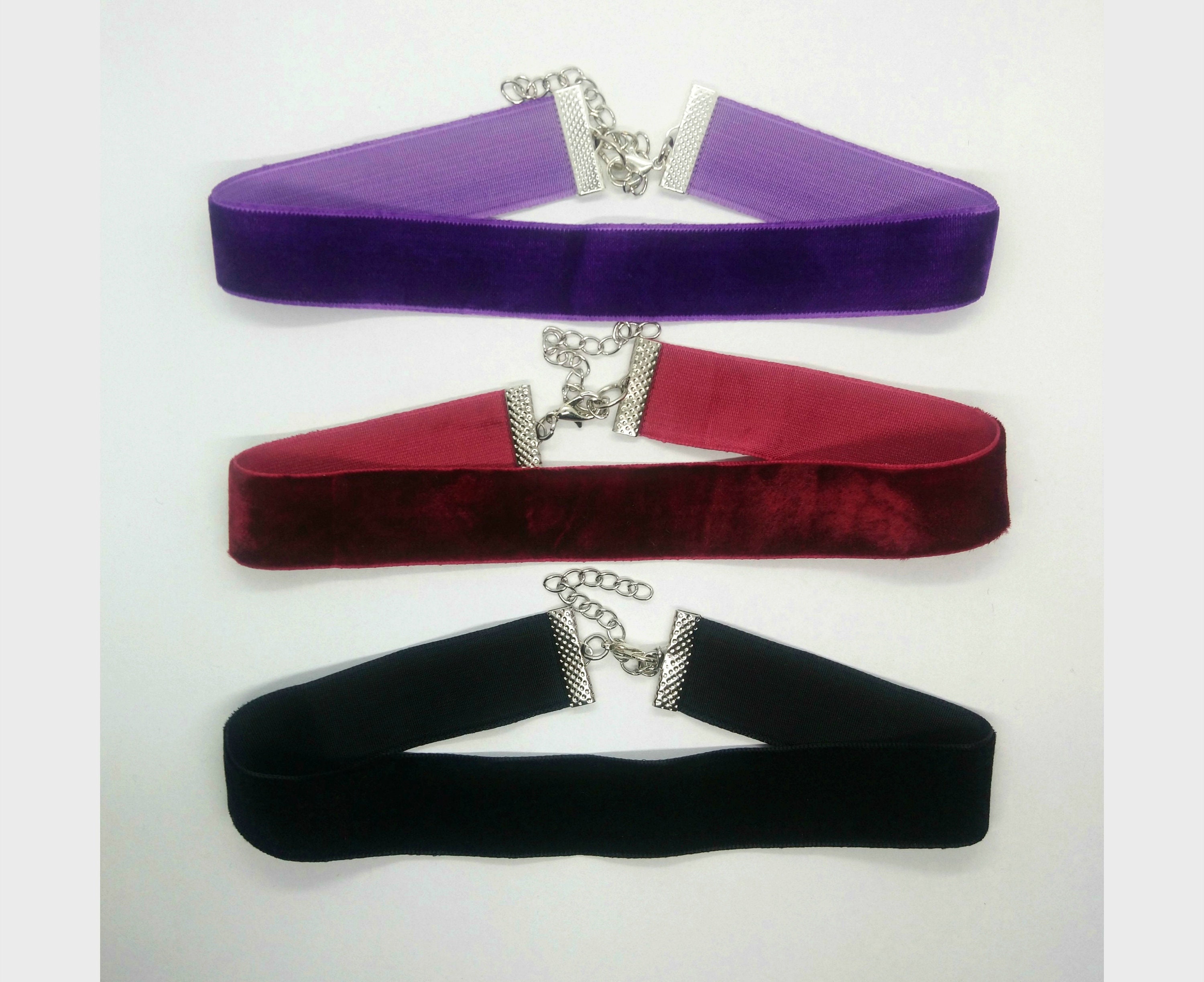 Diy velvet choker store