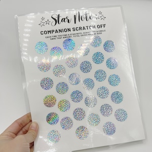Star Note Scratch Off Savings Challenge, Cash Stuffing, Budgeting, Cash Envelopes 250