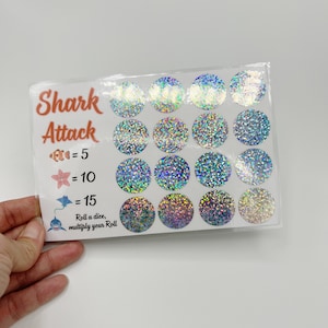 Shark Attack Summer Scratch Off Savings Challenge Game, Cash Budgeting, Cash Envelopes, Budget, Budgeting
