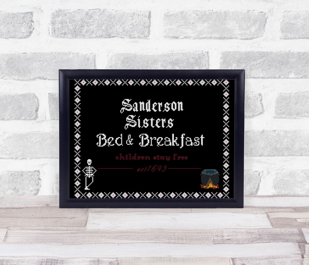 Sanderson Bed &amp; Breakfast Cross Stitch Pattern - Etsy