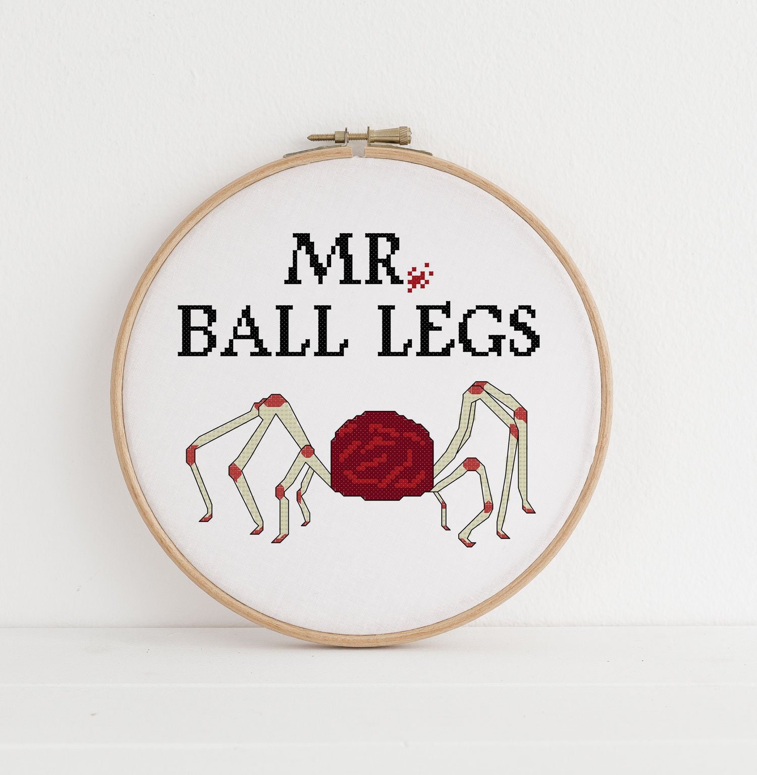 Mr. Ball Legs Santa Clarita Diet Cross Stitch Pattern Etsy