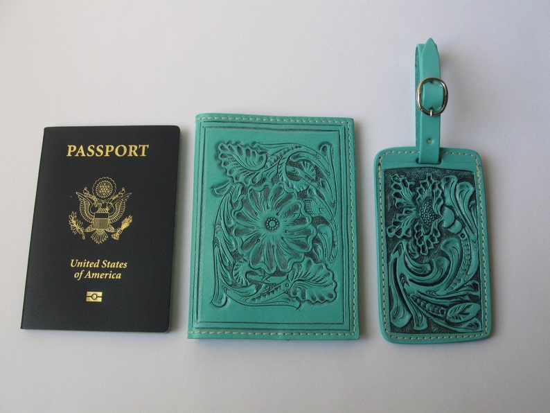 Passport Slip Two Tone Leather main image 0
