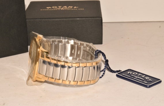 Mens Swiss Rotary GB02522/03 Wrist Watch NIB w/ T… - image 6