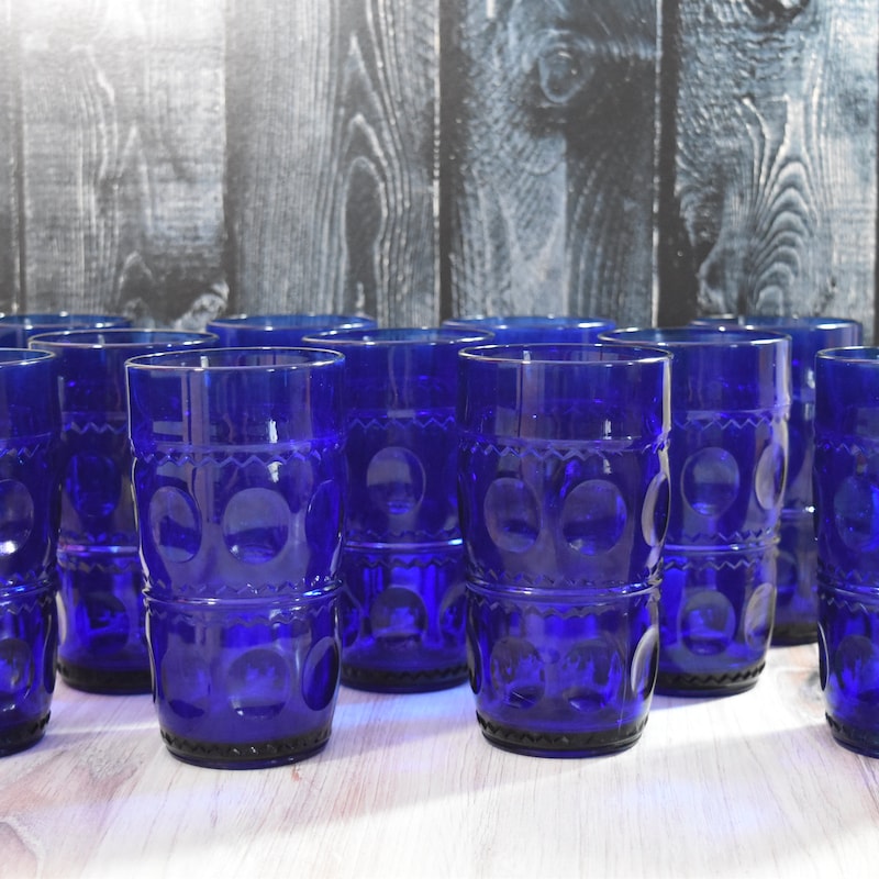 cobalt blue headpiece