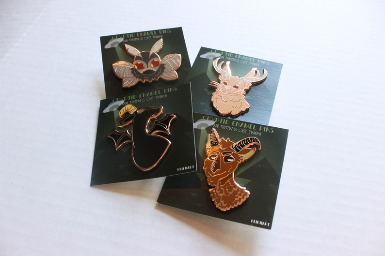 Cryptids giftset Mothman Christmas Ideas Goatman Jersey Devil Rabbit Birthday Present Jackalope Mothman/'s Girlfriend