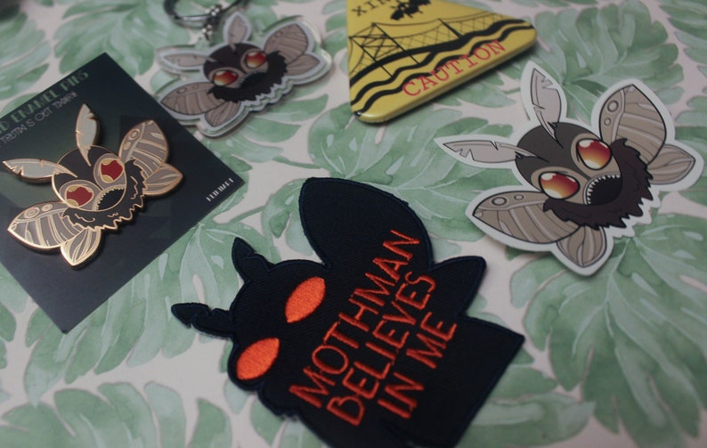 Cryptids giftset Mothman Christmas Ideas Goatman Jersey Devil Rabbit Birthday Present Jackalope Mothman/'s Girlfriend