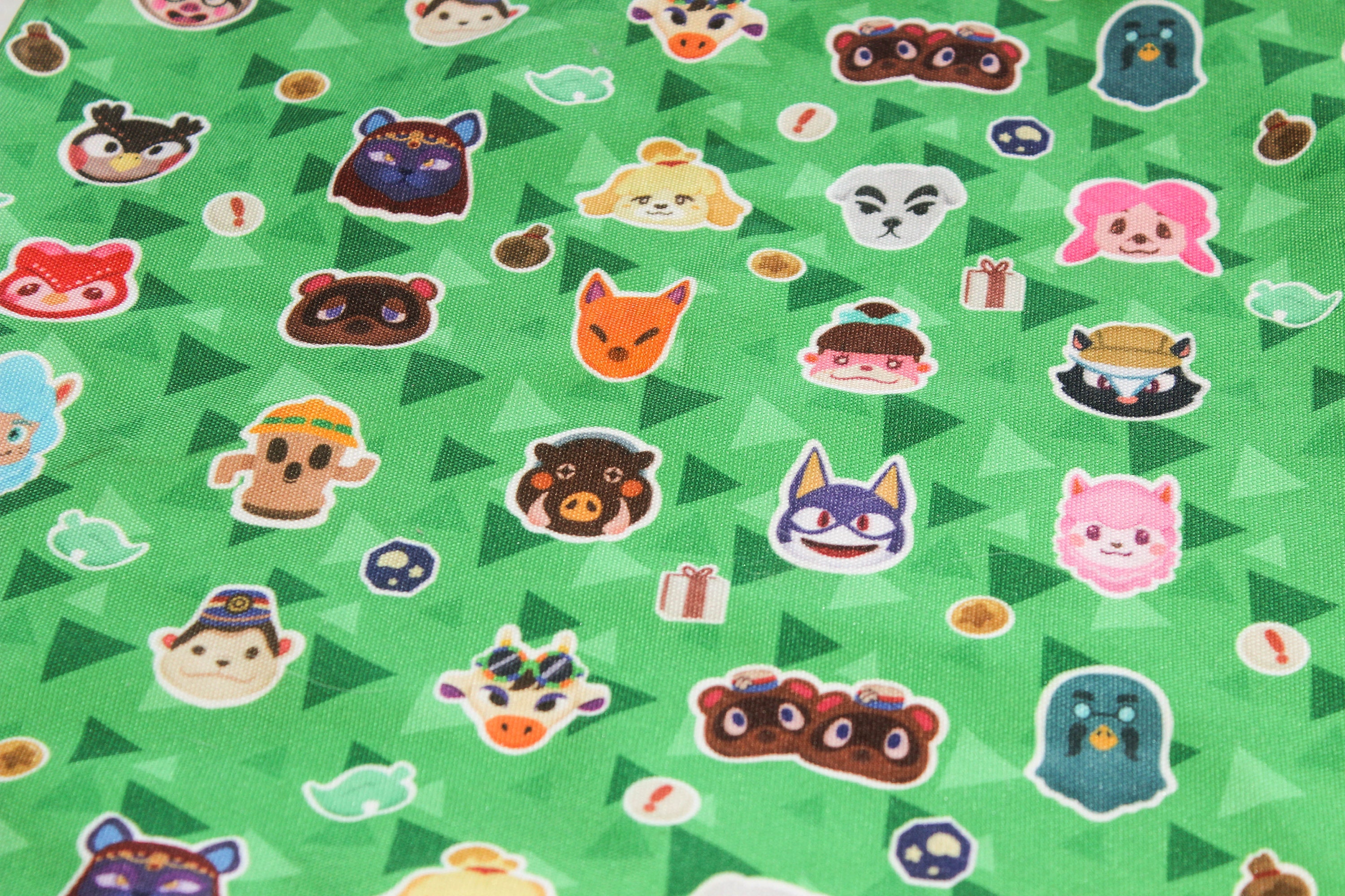 Animal Crossing Inspired Tote Bag Reusable Grocery Bag Etsy