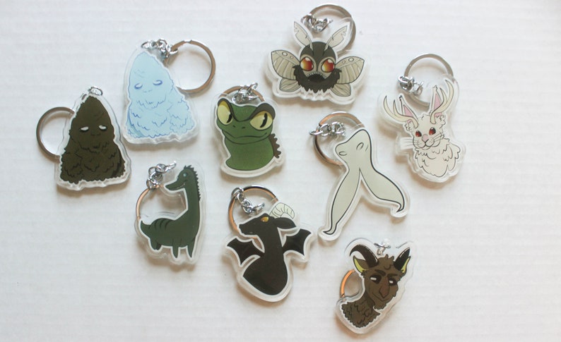 Cryptids giftset Mothman Christmas Ideas Goatman Jersey Devil Rabbit Birthday Present Jackalope Mothman/'s Girlfriend