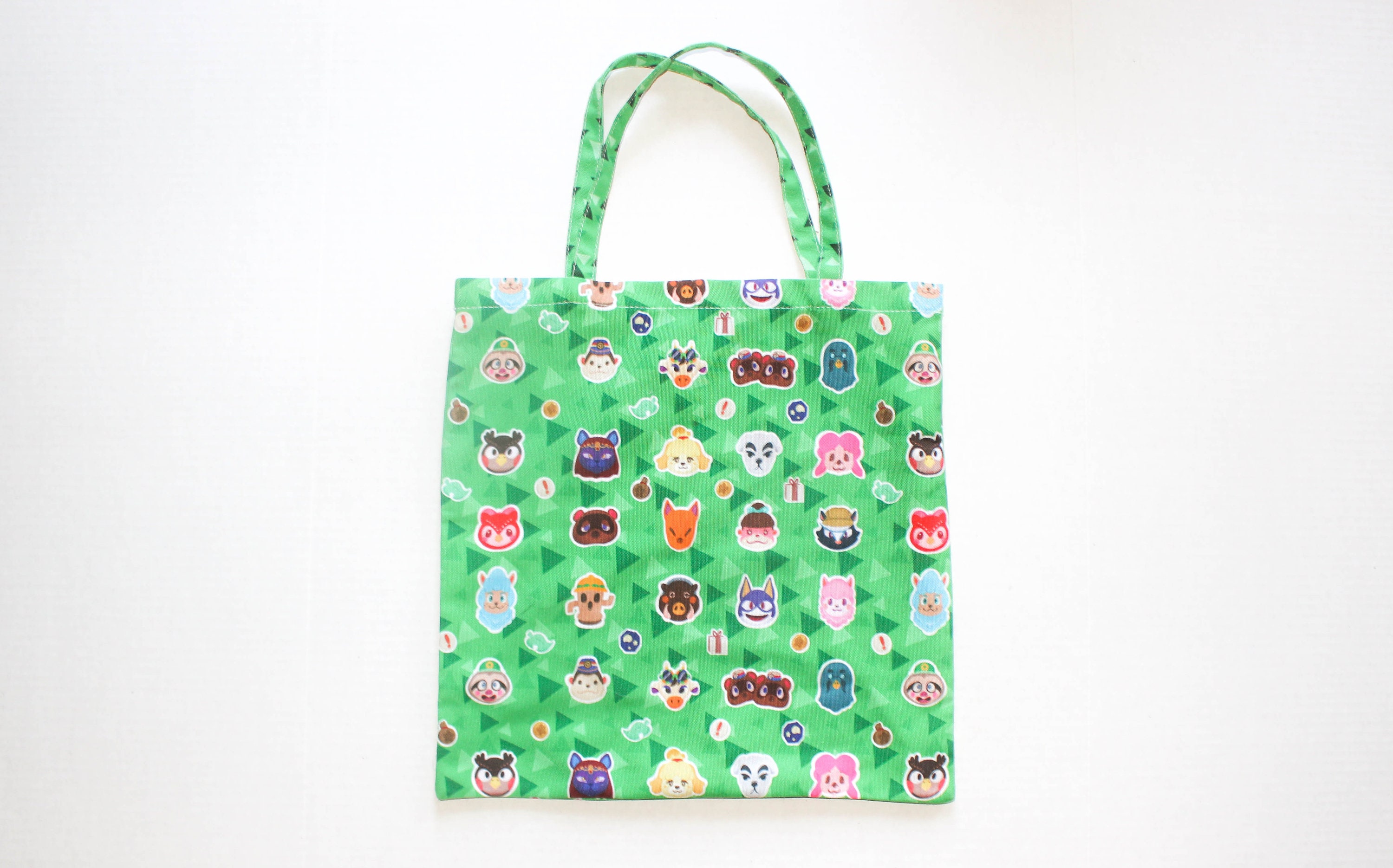 Animal Crossing Inspired Tote Bag Reusable Grocery Bag Etsy