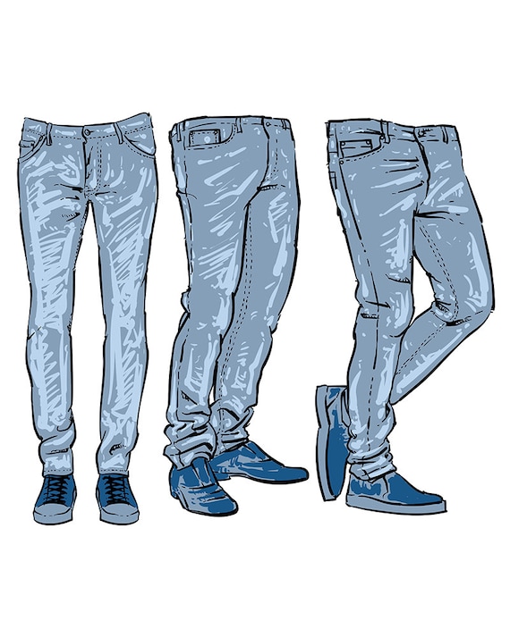 designs to draw on jeans