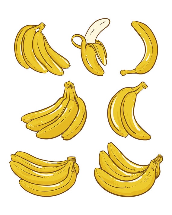 A Bunch Of Yellow Fresh Bananas Laid Down To The Side, A String, Down, Side  PNG Transparent Image and Clipart for Free Download