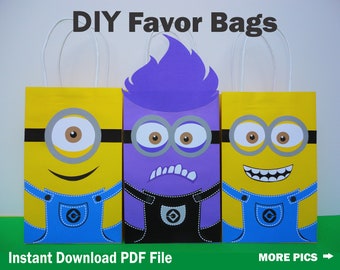 minion invitation etsy