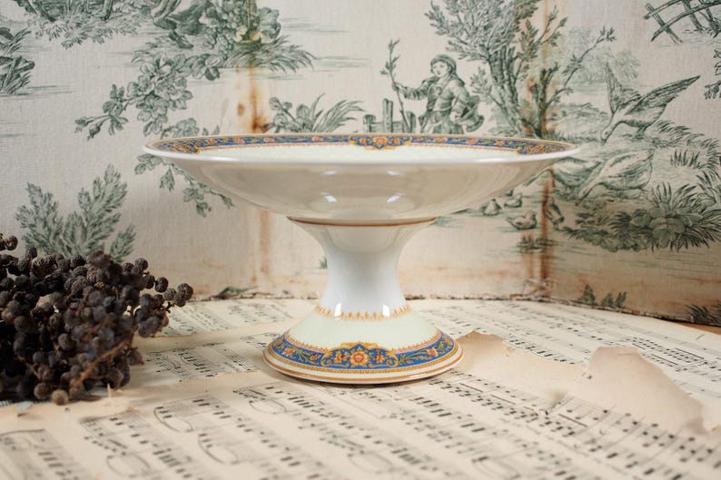 Tazza de porcelana - UC Limoges - años 30 imagen 2