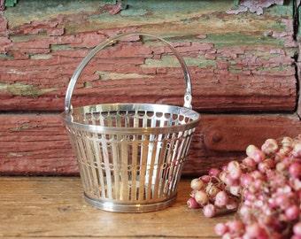 Zilver kluwenmandje van D. Aubert Den Haag 1998