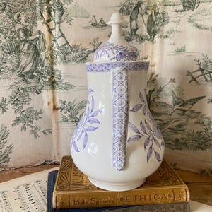 Coffeepot or Teapot - Societe Ceramique - Decor Saigon, 1885 - 1910 image 3