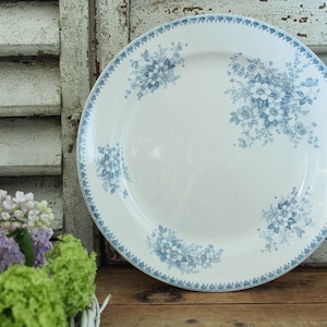 Antique Platter - Societe Ceramique - Decor Anna , 1900 - 1910