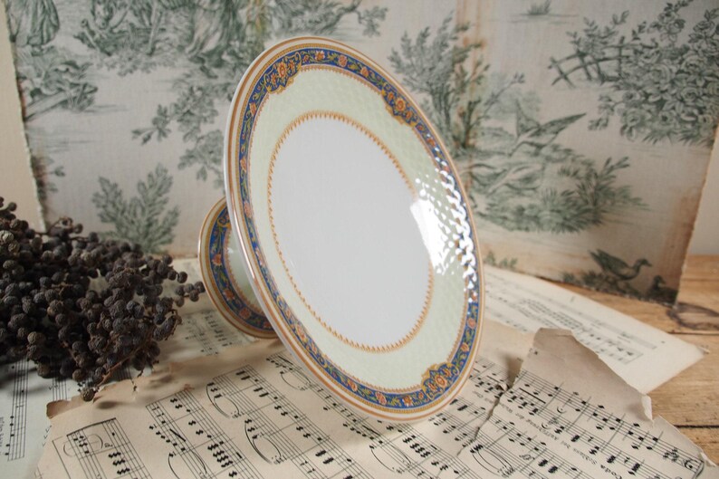Tazza de porcelana - UC Limoges - años 30 imagen 4