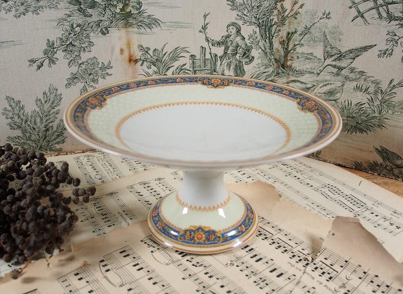 Tazza de porcelana - UC Limoges - años 30 imagen 1