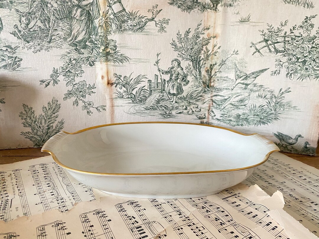 Vintage Bread Bowl Pasaan, Retsch & Co Wunsiedel Bavaria Decor Dolores