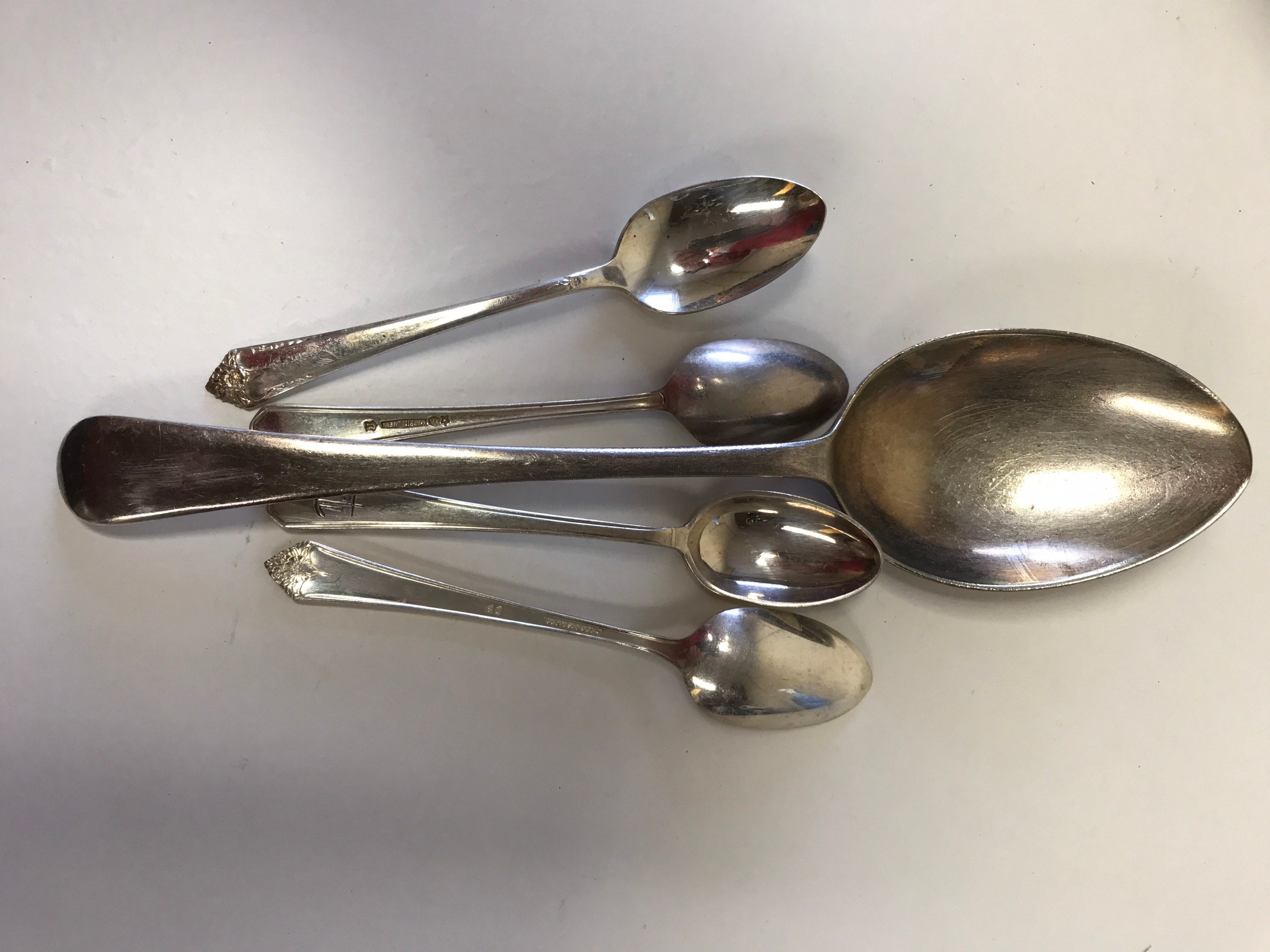 A selection of spoons 2 Mappin and b teaspoons with a Etsy
