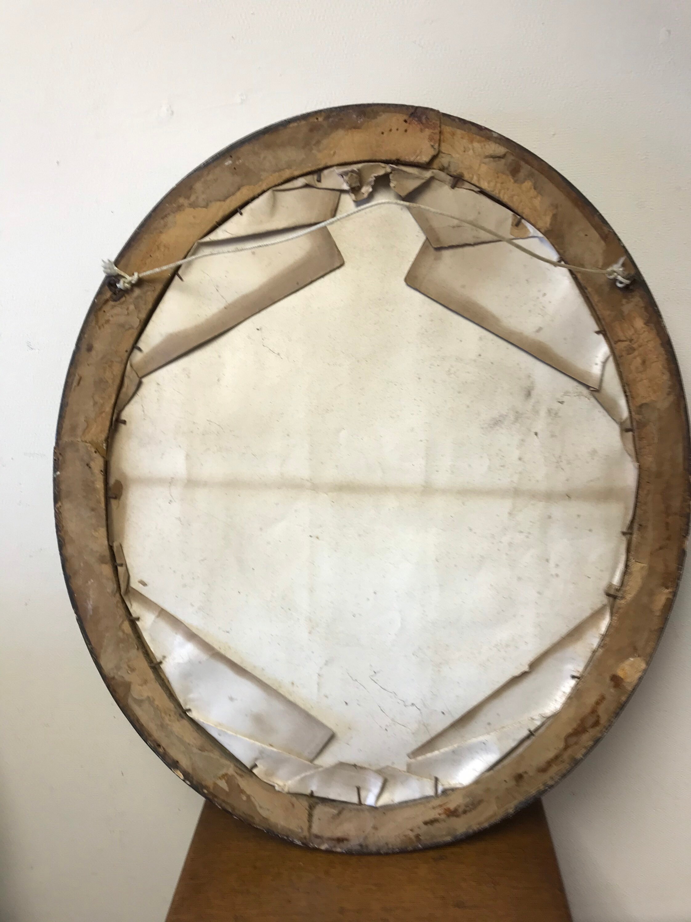 Large oval wooden picture frame photo art artist framing Etsy